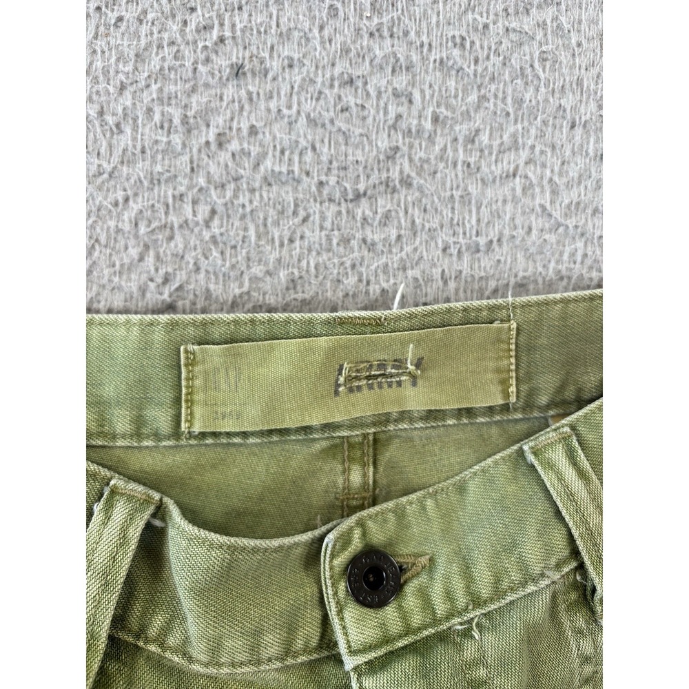 Vintage Gap ARMY Pants 31x30 Fits 30x28.5 Green Y2K Military Flap Pockets - Picture 6 of 15